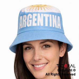 SOMBRERO PILUSO ARGENTINA PREMIUM CON SOL x 1